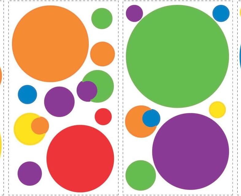 RoomMates Just Dots Peel and Stick Wall Decals